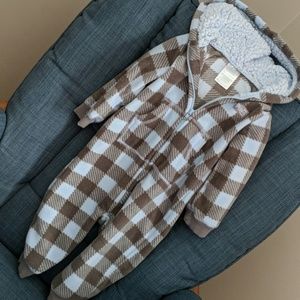 ❄️Nursery rhyme 12m fleece jumpsuit❄️